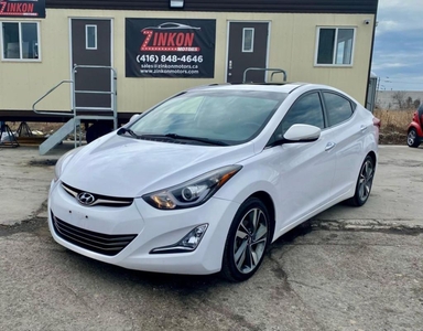 Used 2015 Hyundai Elantra Sport 6AT NO ACCIDENTS SUNROOF NAVI REAR CAMERA for Sale in Pickering, Ontario