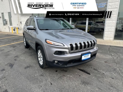 Used 2015 Jeep Cherokee North REAR VIEW CAMERA 3.2L PENTASTAR ENGINE BLUETOOTH HEATED SEATS for Sale in Wallaceburg, Ontario