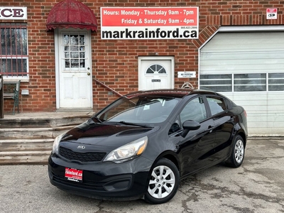 Used 2015 Kia Rio LX+ECO1.6 Heated Cloth Bluetooth FM/XM A/C Keyless for Sale in Bowmanville, Ontario
