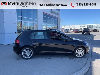 Used 2015 Volkswagen Golf HIGHLINE - $146 B/W - Low Mileage for Sale in Ottawa, Ontario