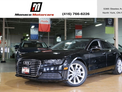 Used 2016 Audi A7 3.0T Technik - NO ACCIDENTNAVCAMSUN2 KEYSBSA for Sale in North York, Ontario