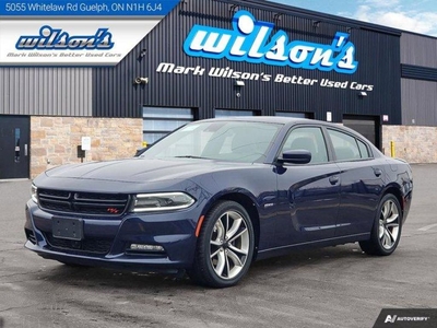 Used 2016 Dodge Charger Road/Track, Hemi, Leather/Suede, Sunroof, Nav, Cooled + Heated Seats, Adaptive Cruise, New Tires! for Sale in Guelph, Ontario