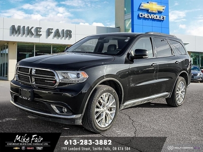 Used 2016 Dodge Durango Limited for Sale in Smiths Falls, Ontario