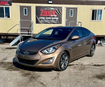 Used 2016 Hyundai Elantra GLS NO ACCIDENTS SUNROOF BACKUP CAM HEATED SEATS  for Sale in Pickering, Ontario