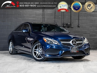 Used 2016 Mercedes-Benz E-Class 2dr Cpe E 400/PANO/360CAM/NAV/HARMAN K/NO ACCIDENT for Sale in Vaughan, Ontario