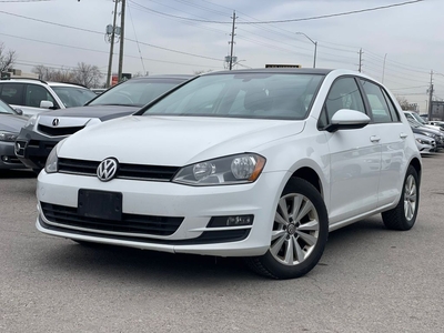 Used 2016 Volkswagen Golf HIGHLINE / CLEAN CARFAX / LEATHER / NAV / SUNROOF for Sale in Bolton, Ontario
