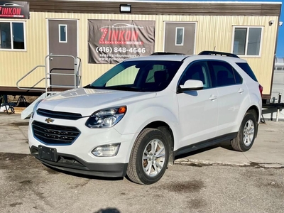 Used 2017 Chevrolet Equinox LT NO ACCIDENTS NAVIGATION SUNROOF REMOTE STARTER for Sale in Pickering, Ontario