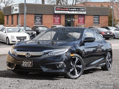 Used 2017 Honda Civic Touring COUPE CVT for Sale in Scarborough, Ontario