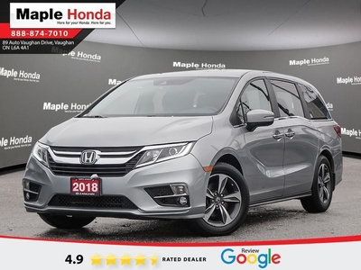 Used 2018 Honda Odyssey EX-LLeather Seats Sunroof Heated Seats Good Co for Sale in Vaughan, Ontario