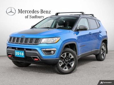 Used 2018 Jeep Compass Trailhawk - Leather Seats for Sale in Sudbury, Ontario