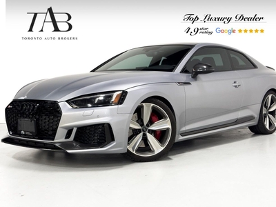 Used 2019 Audi RS 5 Coupe 2.9 TFSI QUATTRO CARBON TRIM for Sale in Vaughan, Ontario