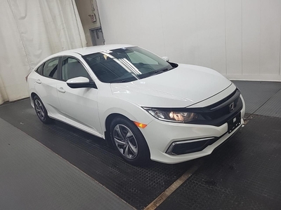 Used 2019 Honda Civic LX Pearl White Carplay Android/Heated Seats /Honda Sensing/Camera for Sale in Mississauga, Ontario