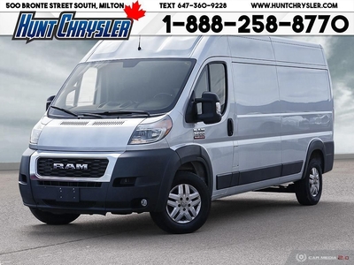 Used 2019 RAM Cargo Van ProMaster 3500 HIGH ROOF 159WB NAVI PARK ASSIST READ for Sale in Milton, Ontario