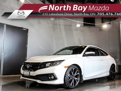 Used 2020 Honda Civic Sport Heated Seats - Leather Interior - Bluetooth for Sale in North Bay, Ontario