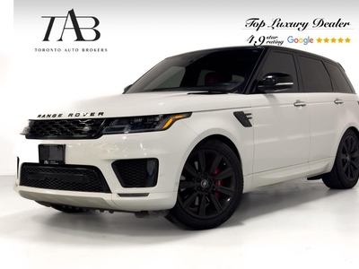 Used 2020 Land Rover Range Rover Sport MHEV HST RED LEATHER 21 IN WHEELS for Sale in Vaughan, Ontario