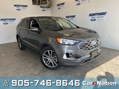 Used 2021 Ford Edge TITANIUM AWD LEATHER ROOF NAV COPILOT 360+ for Sale in Brantford, Ontario