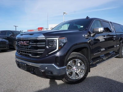 Used 2022 GMC Sierra 1500 SLT KEYLESS OPEN AND START, WIRELESS CHARGING, HEATED DRIVER AND PASSENGER SEATS for Sale in Kelowna, British Columbia