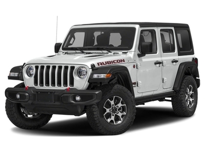 Used 2022 Jeep Wrangler Unlimited Rubicon Leather Interior Remote Start Heated Seats & Steering Apple CarPlay & Android Auto Alpine Pr for Sale in St. Thomas, Ontario