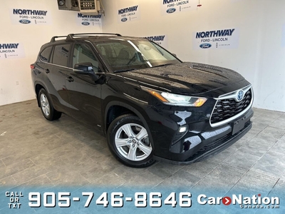 Used 2023 Toyota Highlander LE HYBRID AWD NAVIGATION 7 PASS 1 OWNER for Sale in Brantford, Ontario