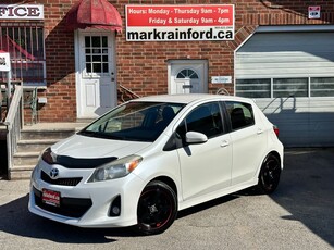 Used 2014 Toyota Yaris SE 5Speed Cloth FM CD Bluetooth A/C Keyless Alloys for Sale in Bowmanville, Ontario