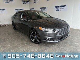 Used 2016 Ford Fusion TITANIUM AWD LEATHER SUNROOF NAV 1 OWNER for Sale in Brantford, Ontario
