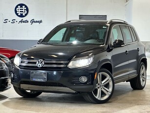 Used 2016 Volkswagen Tiguan R-LINENAVBACKUPCARPLAYFENDER SOUND for Sale in Oakville, Ontario
