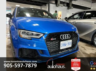 Used 2019 Audi RS 3 NO ACCIDENTS I DEALER SERVICED for Sale in Concord, Ontario