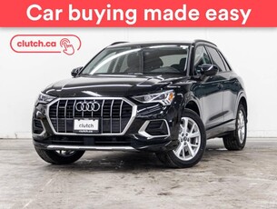 Used 2021 Audi Q3 Komfort AWD w/ Apple CarPlay & Android Auto, Heated Front Seats, Power Driver's Seat for Sale in Toronto, Ontario