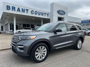 Used 2021 Ford Explorer Limited 4WD for Sale in Brantford, Ontario