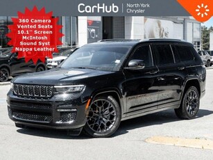 Used 2023 Jeep Grand Cherokee L Summit 6 Seater Driver Assists Panoroof for Sale in Thornhill, Ontario