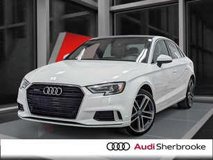 Used Audi A3 2020 for sale in Sherbrooke, Quebec