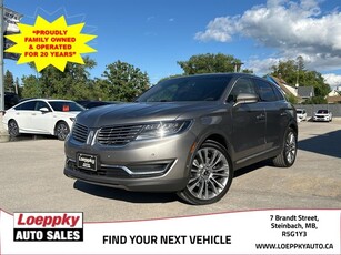 Used Lincoln MKX 2016 for sale in Steinbach, Manitoba