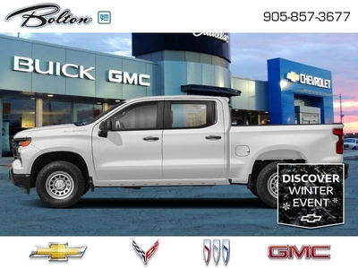 New 2024 Chevrolet Silverado 1500 Work Truck - Safety Package - $424 B/W for Sale in Bolton, Ontario