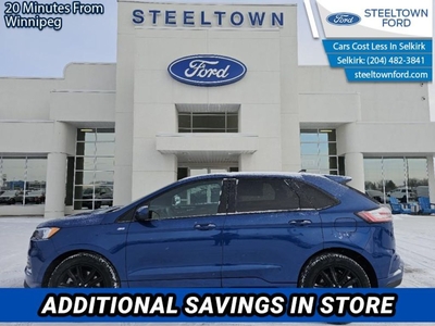 New 2024 Ford Edge ST Line - Sunroof - Heated Seats for Sale in Selkirk, Manitoba