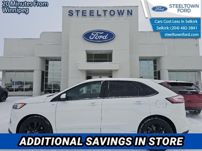 New 2024 Ford Edge ST Line - Sunroof - Heated Seats for Sale in Selkirk, Manitoba