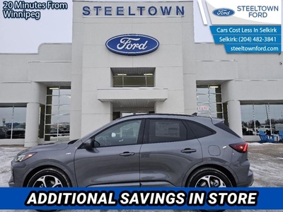 New 2024 Ford Escape ST-Line Elite - Leather Seats for Sale in Selkirk, Manitoba