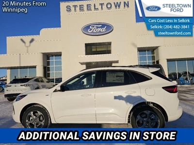 New 2024 Ford Escape ST-Line Select for Sale in Selkirk, Manitoba