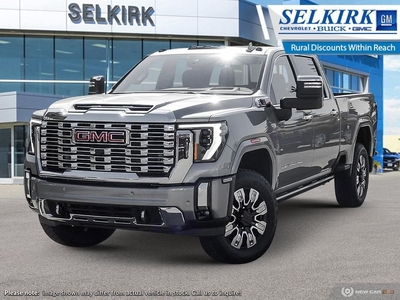 New 2024 GMC Sierra 2500 HD Denali*HD Surround Vision/Head-Up Display/Wireless Charging* for Sale in Selkirk, Manitoba