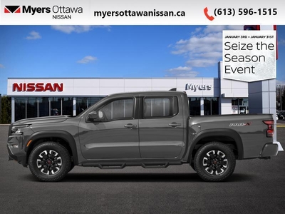 New 2024 Nissan Frontier Crew Cab PRO-4X - Navigation for Sale in Ottawa, Ontario