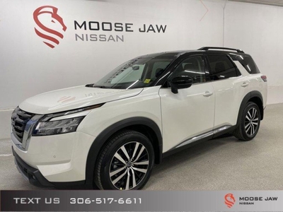 New 2024 Nissan Pathfinder Platinum Heads-up Display Pano Roof Apple CarPlay Android Auto for Sale in Moose Jaw, Saskatchewan