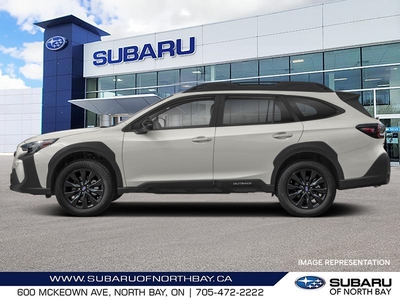 New 2024 Subaru Outback Onyx - Premium Audio - Sunroof for Sale in North Bay, Ontario