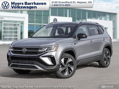 New 2024 Volkswagen Taos Highline 4MOTION for Sale in Nepean, Ontario