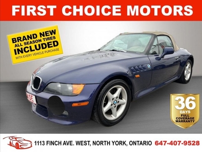 Used 1997 BMW Z3 ~MANUAL, FULLY CERTIFIED WITH WARRANTY!!!~ for Sale in North York, Ontario
