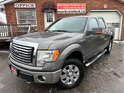 Used 2012 Ford F-150 XLT 4x4 SuperCrew 5.0 Cloth Bluetooth BackupCam XM for Sale in Bowmanville, Ontario