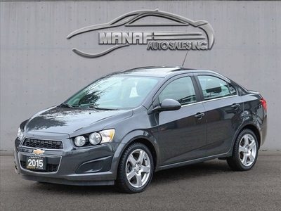 Used 2015 Chevrolet Sonic 4dr Sdn LT Auto Remote Starter HeatedSeats RearCam for Sale in Concord, Ontario