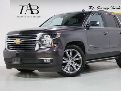Used 2015 Chevrolet Tahoe LTZ 7-PASS REAR ENTERTAINMENT 22 IN WHEELS for Sale in Vaughan, Ontario