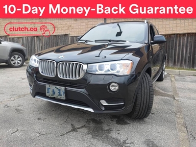 Used 2016 BMW X3 xDrive28i AWD w/ Rearview Cam, Bluetooth, Nav for Sale in Toronto, Ontario