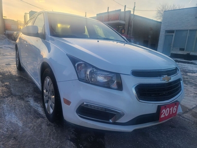 Used 2016 Chevrolet Cruze LT-EXTRA CLEAN-SUNROOF-BK UP CAMERA-BLUETOOTH-AUX- for Sale in Scarborough, Ontario