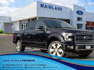 Used 2016 Ford F-150 Limited for Sale in Surrey, British Columbia