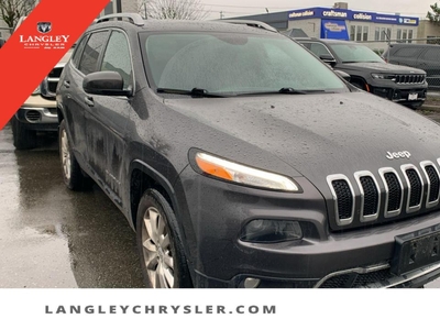 Used 2016 Jeep Cherokee Limited Pano-Sunroof Tow PKG Leather for Sale in Surrey, British Columbia